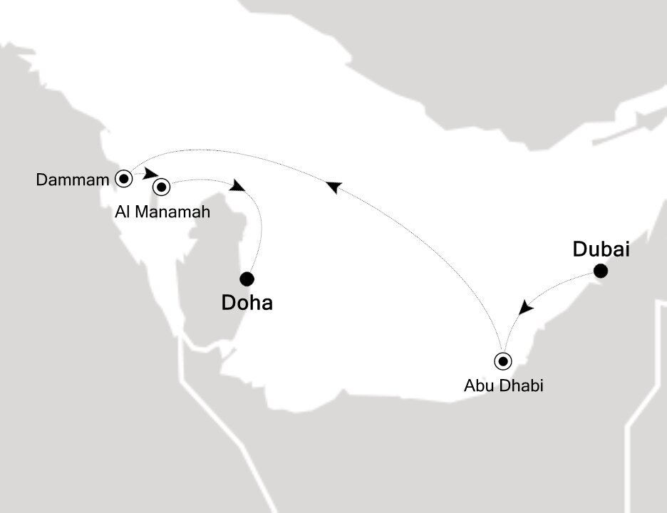 doha to dubai cruise price