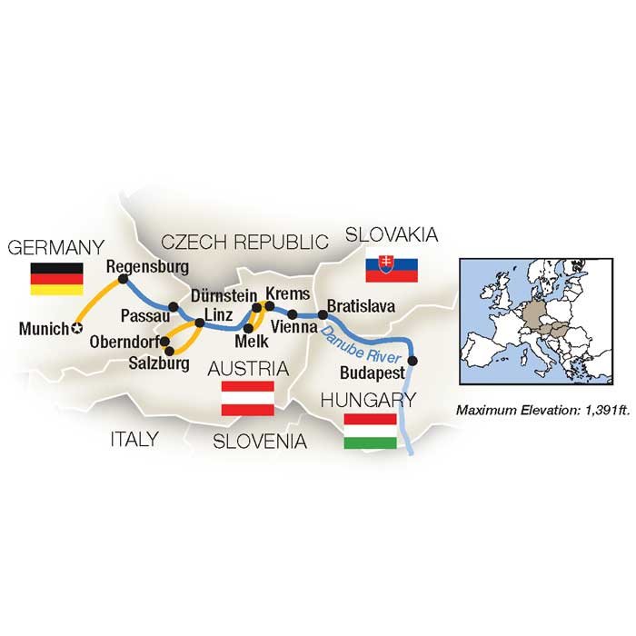 Holiday Magic: Danube Family River Cruise - Tauck (8 Days From Munich ...