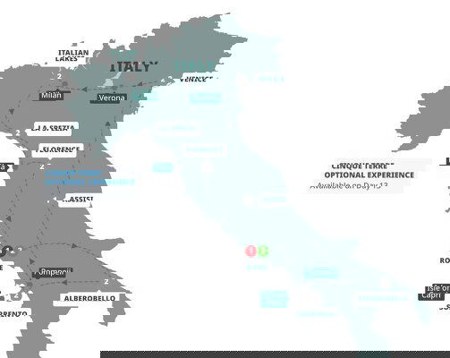 Italy Tours & Trips Starting In May 2025