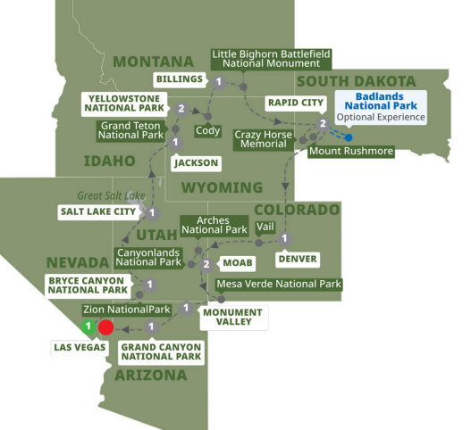 Trafalgar National Parks Tours | 2026-2028 Seasons