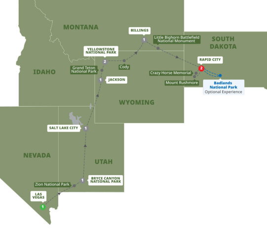 Trafalgar National Parks Tours | 2026-2028 Seasons