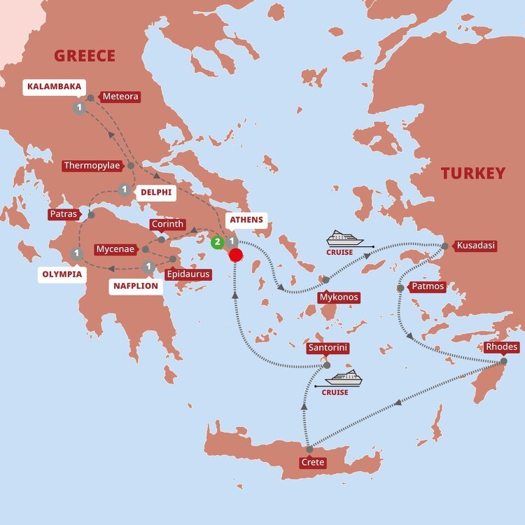 Trafalgar Tours 2025 Greece Tasia Fredrika