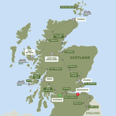 All Scotland Coach Tours - 2022, 2023 & 2024 Seasons