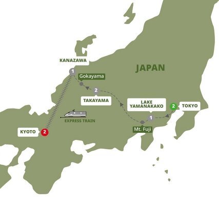 japan tours trafalgar