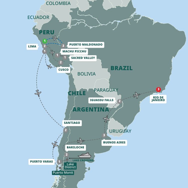 south america scenic tours