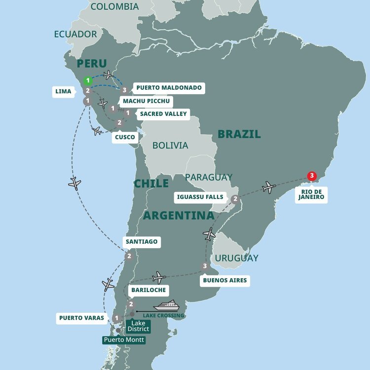 trafalgar tours south america 2024