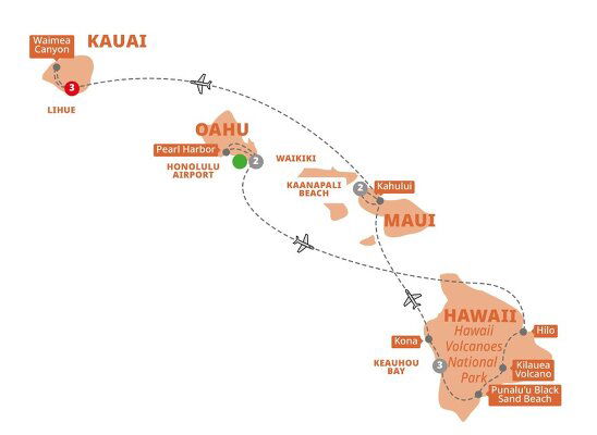 Hawaii Tours - 2024 & 2025 Seasons