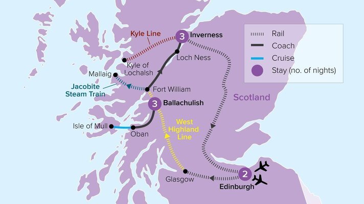 coach tours of scotland from england