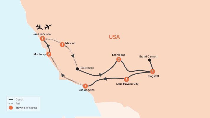 USA Rail Journeys - American Train Trips - 2023 & 2024 Seasons