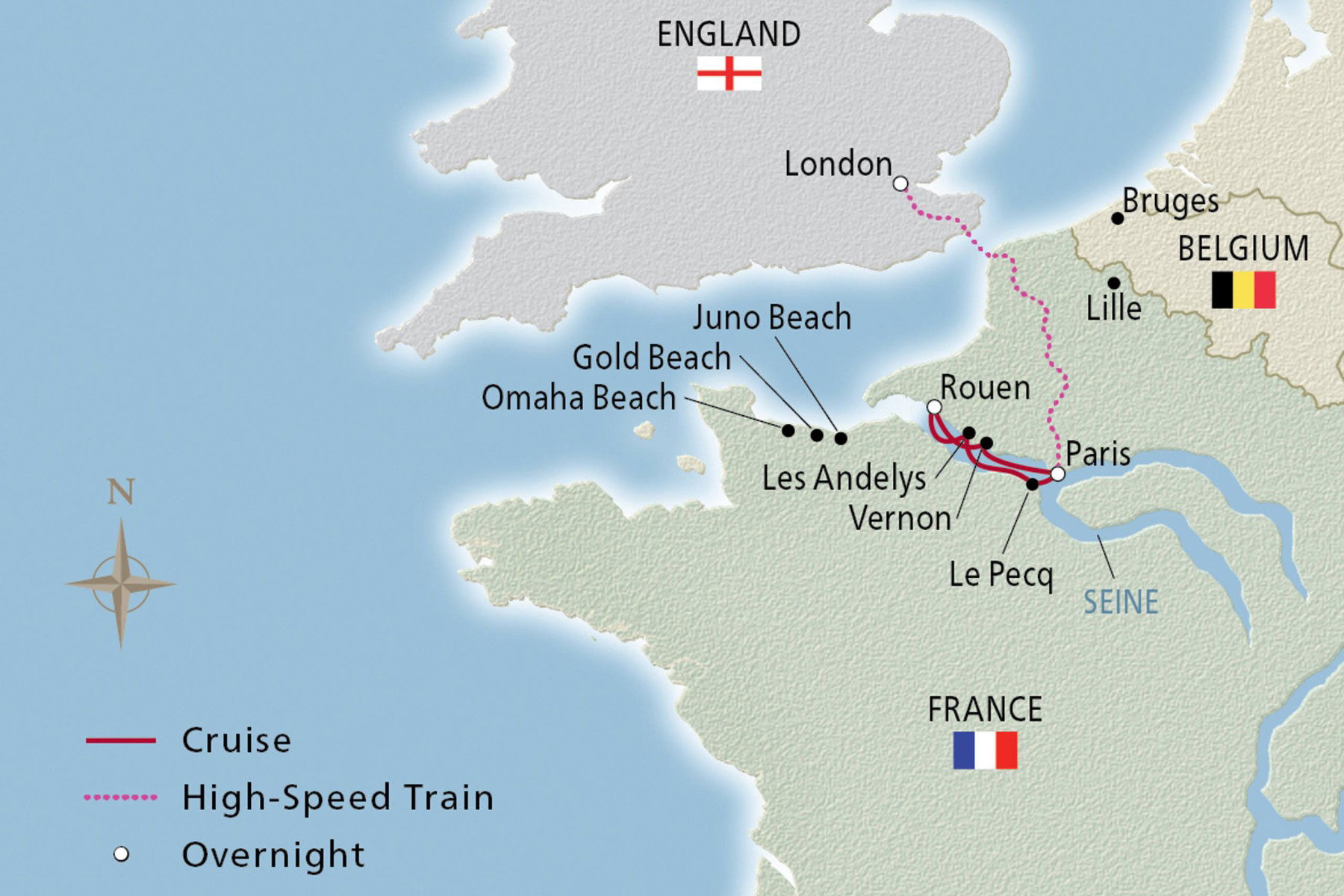 Seine Normandy River Cruises 2025 2027 Seasons 114762 