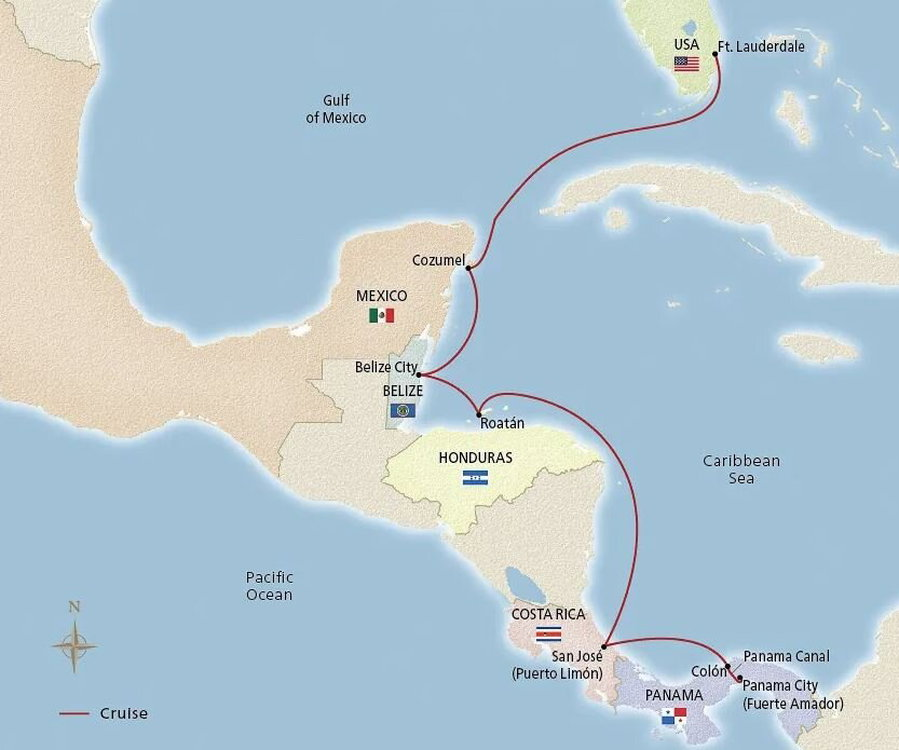 Classic Panama Canal Passage Viking (10 Night Cruise from Fort