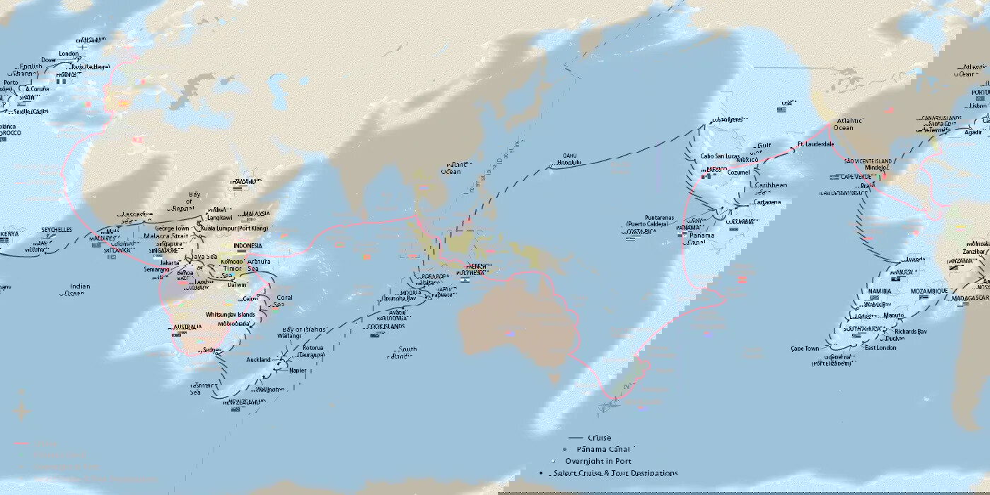 20252025 Viking World Cruise Viking (138 Night Cruise from Fort