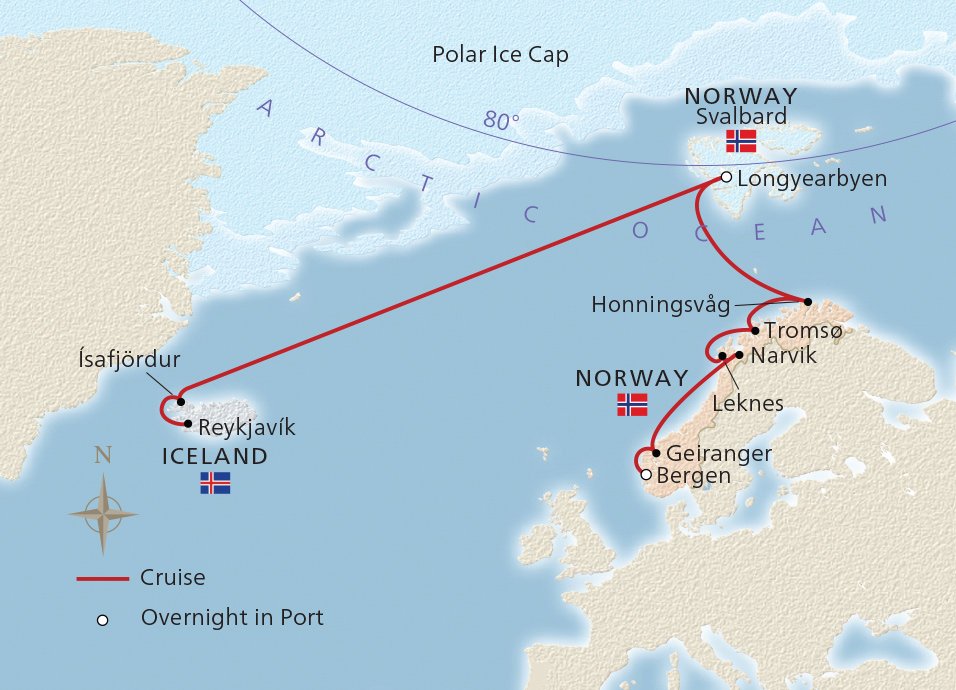 Norwegian Fjord Cruises - Norway Cruises - 2023-2025 Seasons