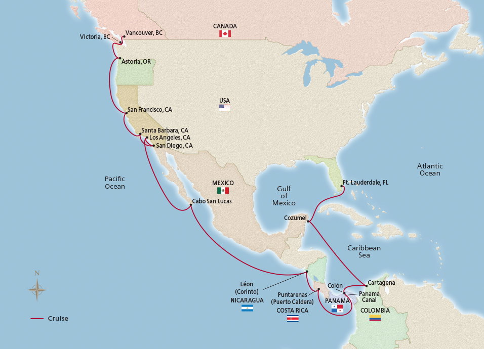 Viking Cruises 2025 Panama Canal - 58195