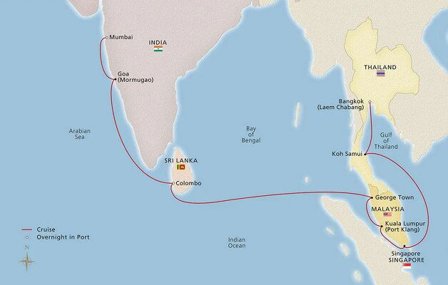 Indian Ocean Cruises - 2023-2025 Seasons