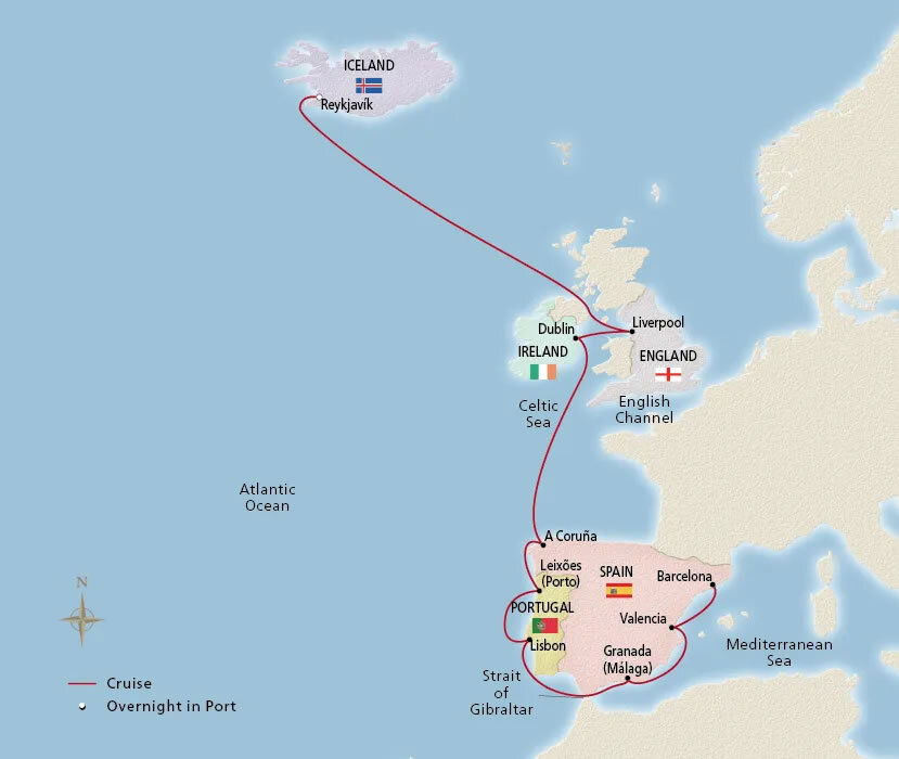 Viking Ocean Cruises 2025 British Isles