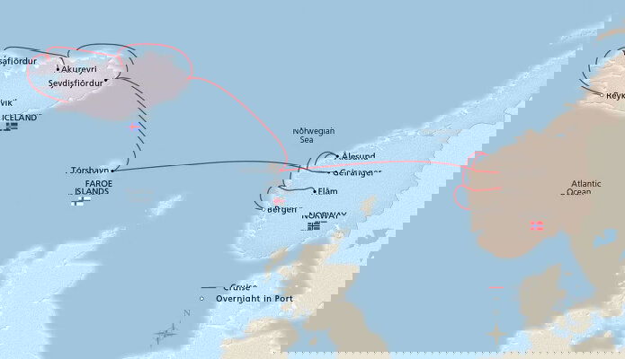 Norway & Iceland Cruises Starting In September 2025