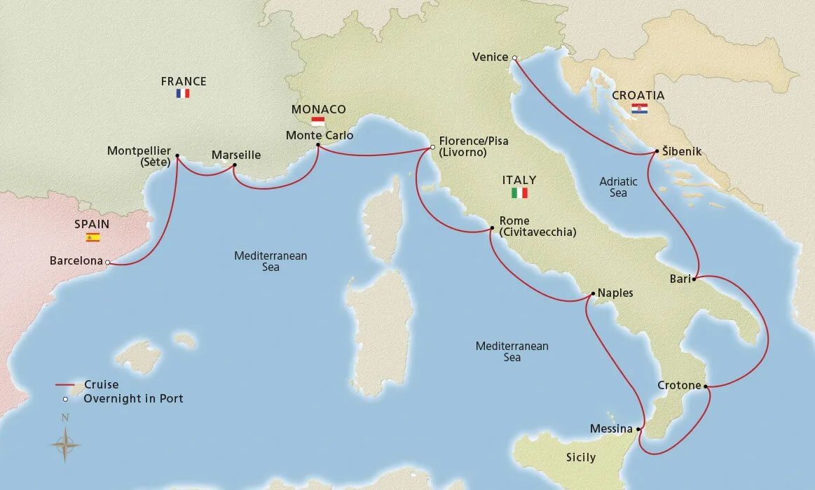 Viking Cruises 2024 Mediterranean Kiri Serene