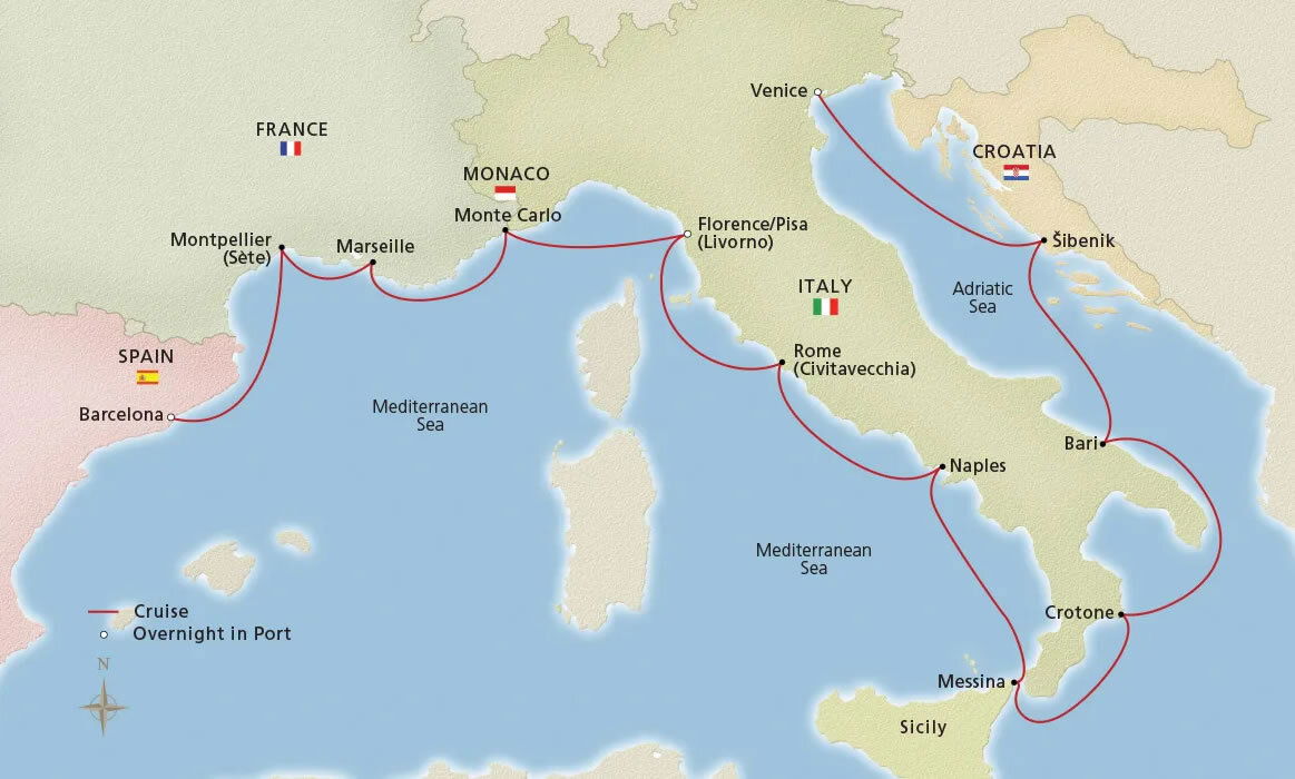 viking tours of italy