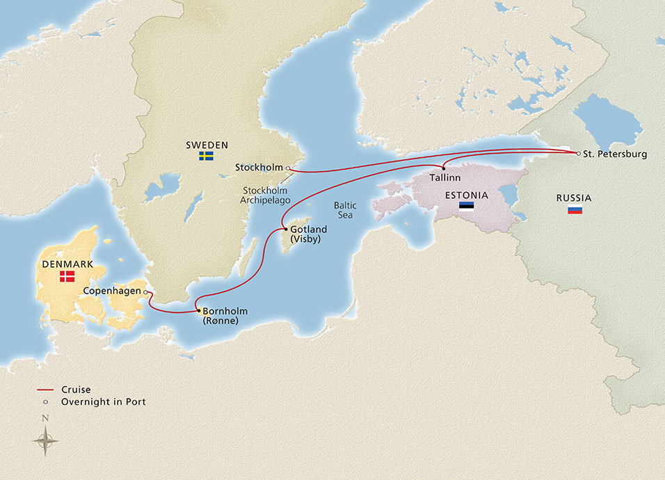 Russia & the Baltic Sea - Viking (10 Night Cruise from Copenhagen to 