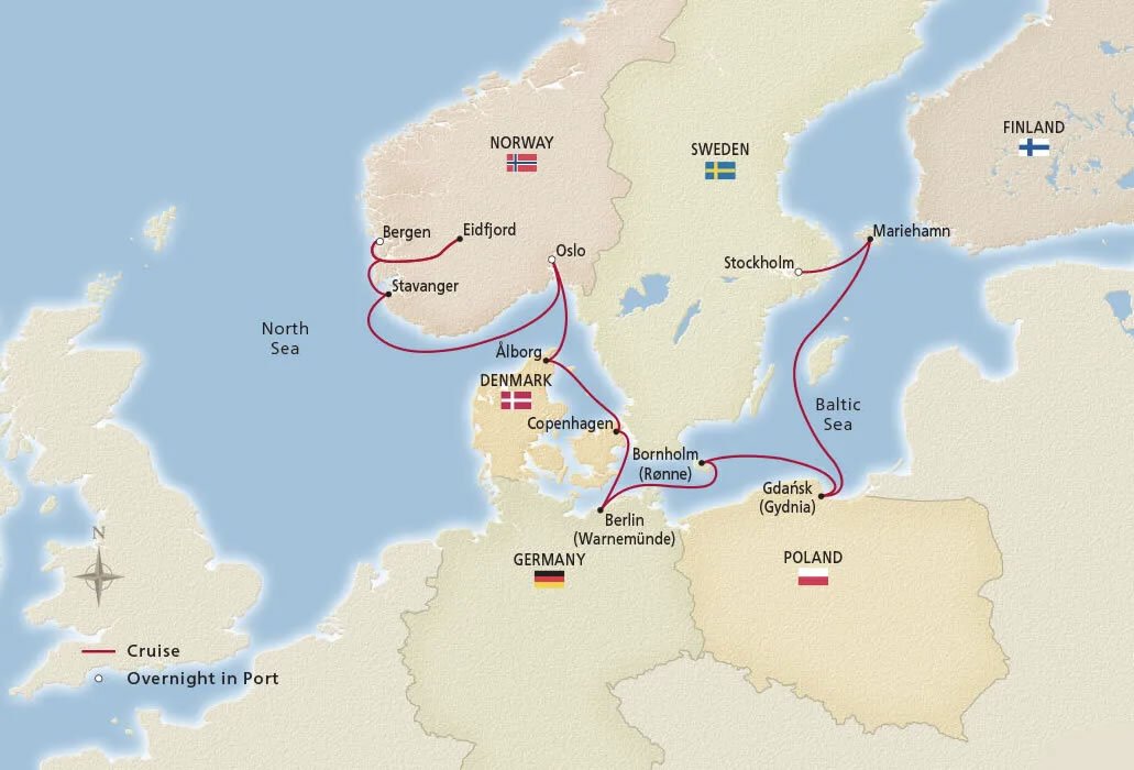Viking Homelands Viking (14 Night Cruise from Bergen to Stockholm)