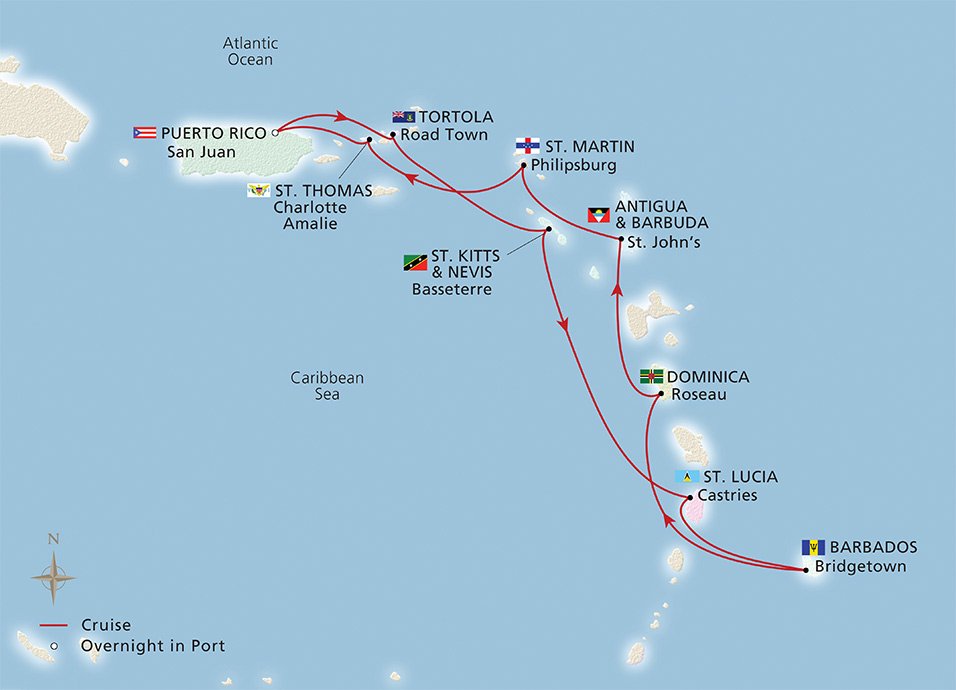 West Indies Explorer Viking 10 Night Roundtrip Cruise From San Juan   8755 