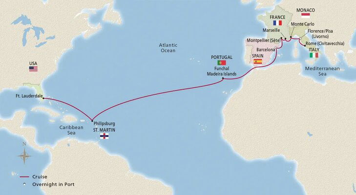 transatlantic cruises in 2025