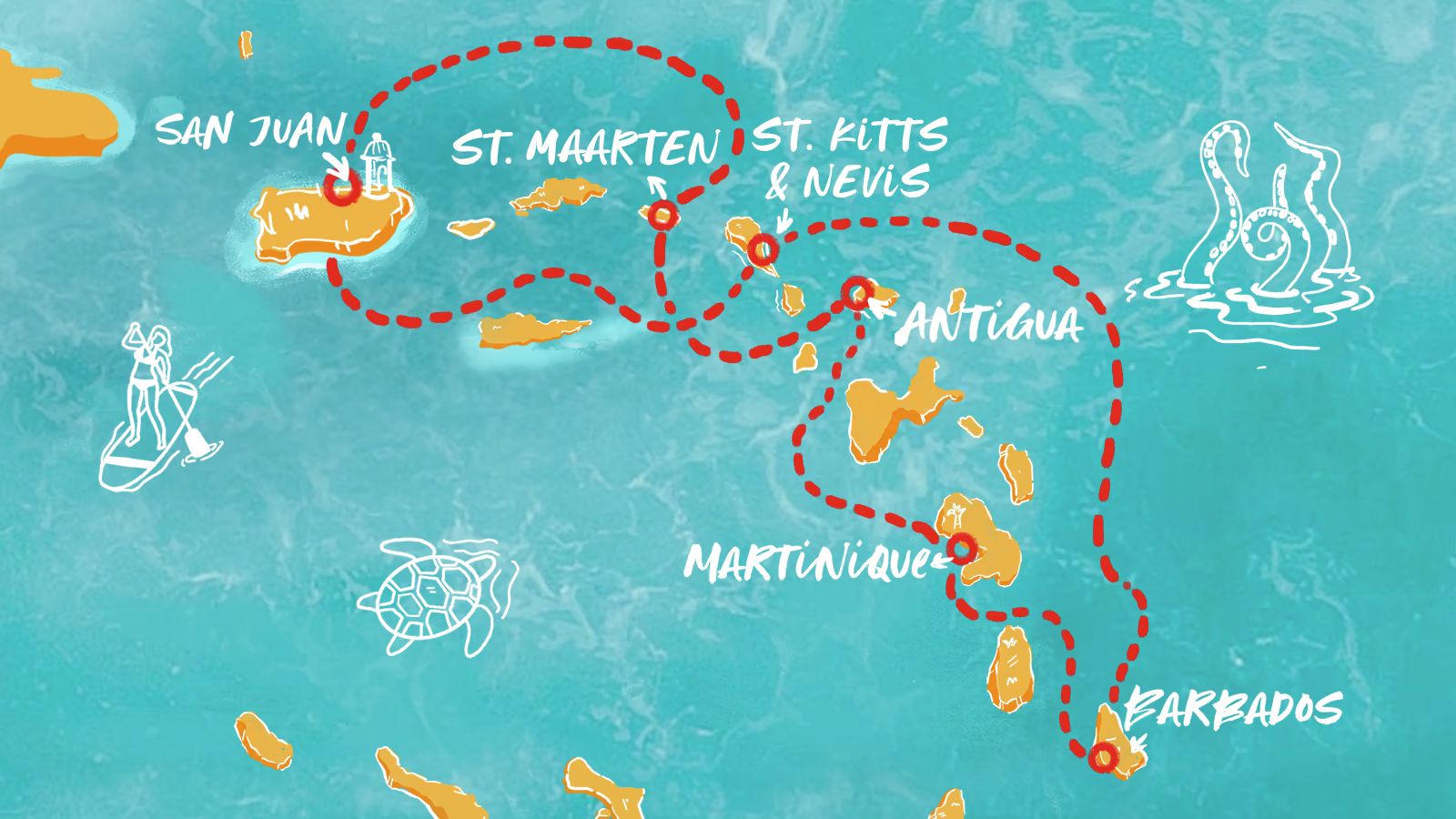 St. Kitts, Barbados, Martinique & More - Virgin Voyages (7 Night