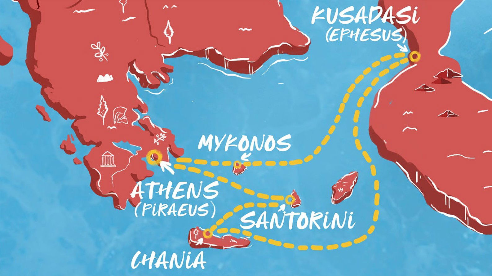 Greek Island Hues amp Turkish Views - 148587 