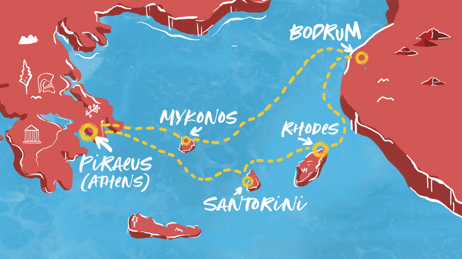 Greek Island Glow - Virgin Voyages (7 Night Roundtrip Cruise From Athens)