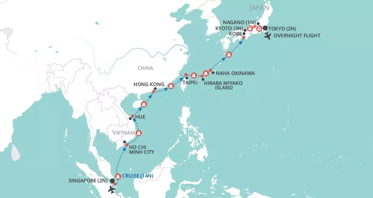 Singapore to Tokyo - Wendy Wu (24 Days From Singapore to Tokyo)