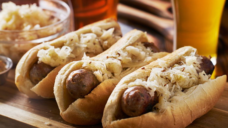 Bratwurst sausages