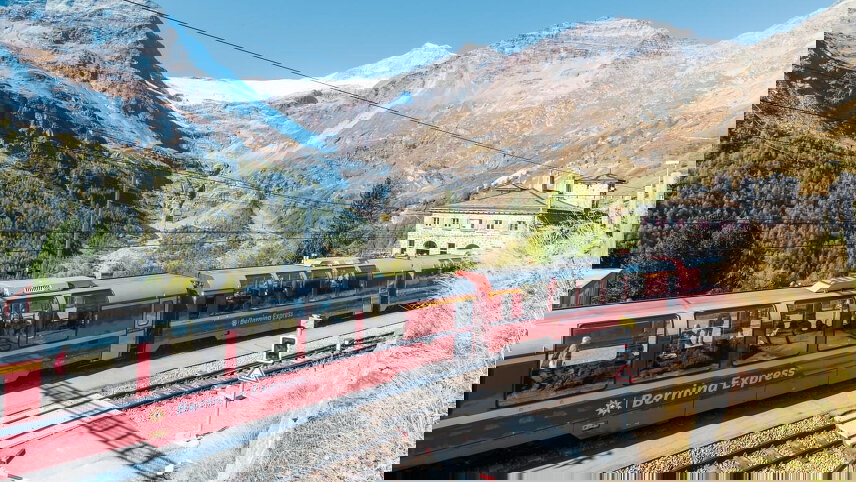 Swiss Grandeur featuring the Glacier Express