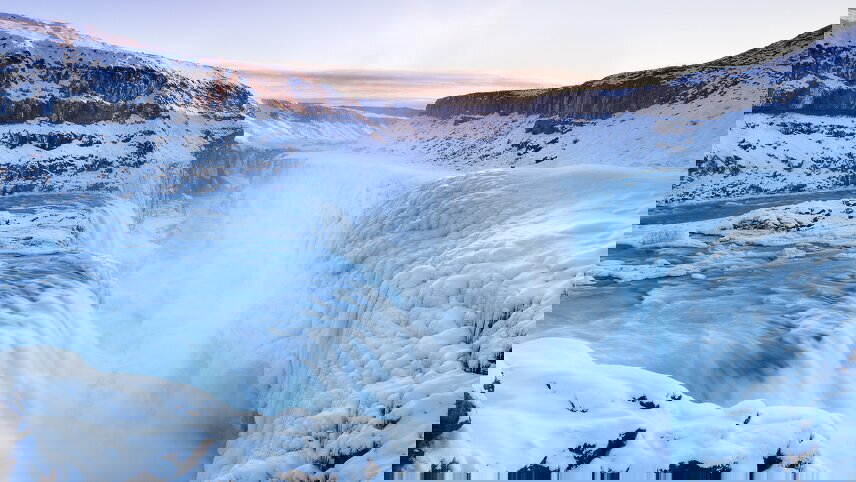 Iceland - Fire, Ice Caves & Frozen Waterfalls