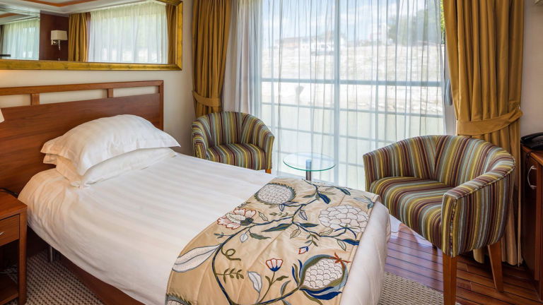 APT Aria river cruise ship single cabin