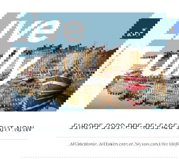 APT’s 2020 Europe River Cruise Pre-Release and Superdeals