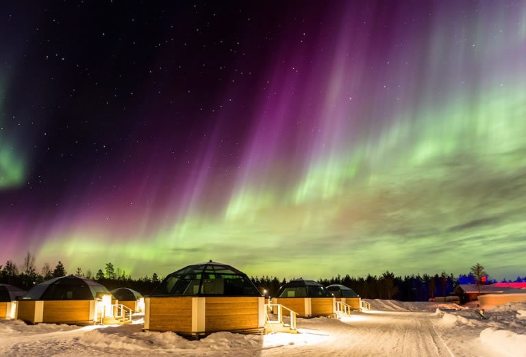 Northern Lights From Your Own Igloo