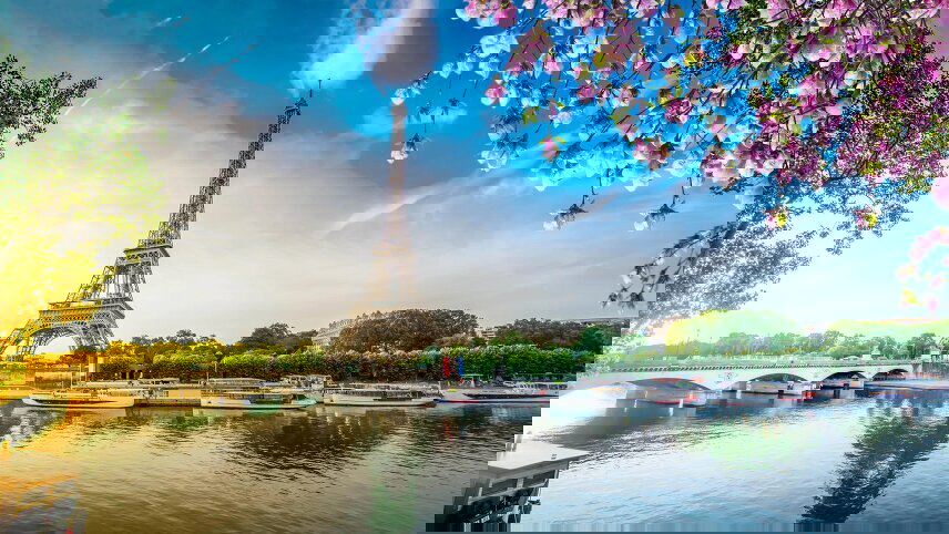 Highlights of the Rhine and Main with Paris