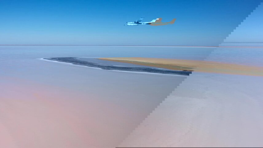 Lake Eyre and the Painted Hills