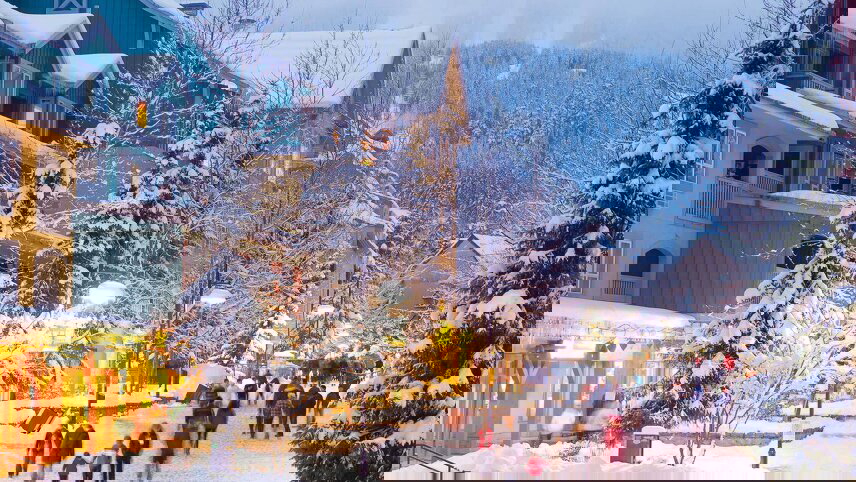 Castles and Festive Winter Wonderland