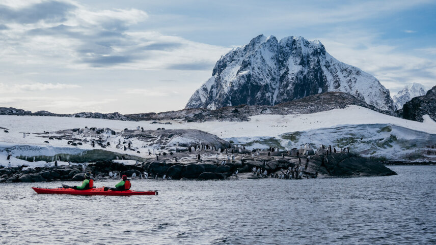 Across the Antarctic Circle