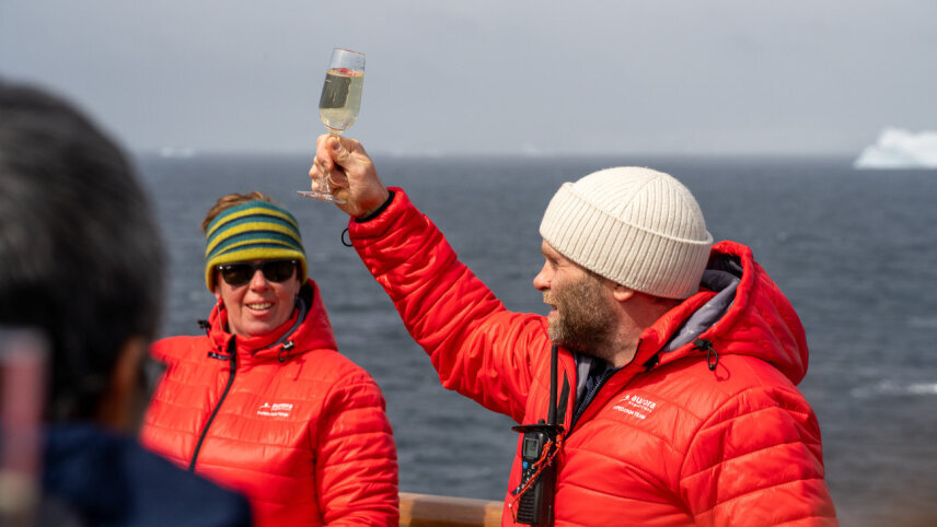 Across the Antarctic Circle