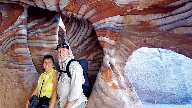 Sightseeing in Petra, Jordon Sightseeing in Petra, Jordon