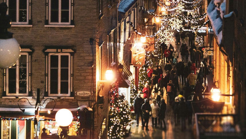 Christmas Markets of Montreal and Quebec City