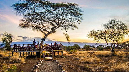 Camp on the Masai Mara