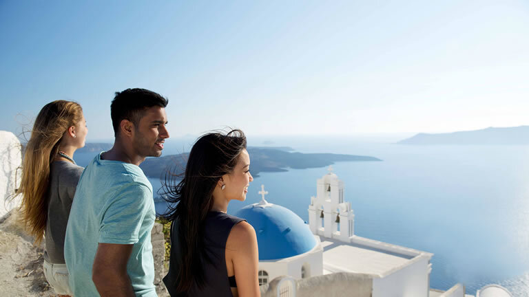 Athens to Santorini Island Hopping (Gap Year - Ages 18 to 22)