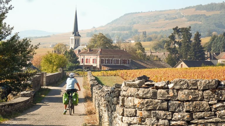 Wine Cycling Tour in Burgundy