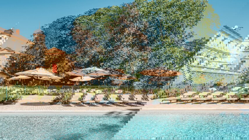 Food and Wine in a French Chateau