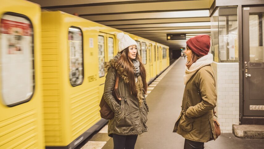 Amsterdam to Berlin by Train (Winter)