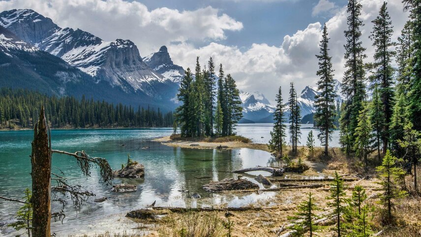 Panoramic Canadian Rockies